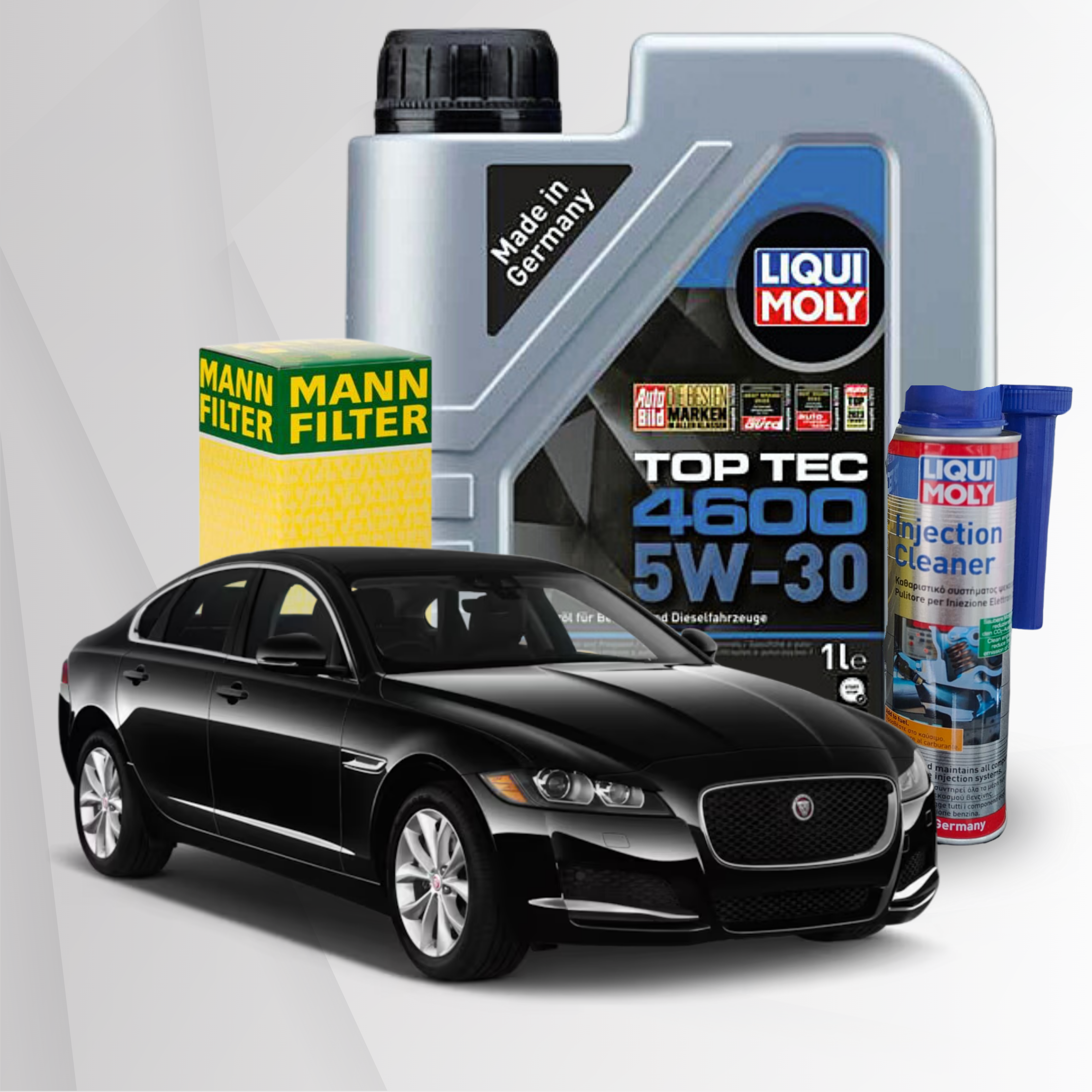 Complete Service Kit For Jaguar XF 3.0 (2009-2015) - Air, Oil, Fuel & Engine Oil