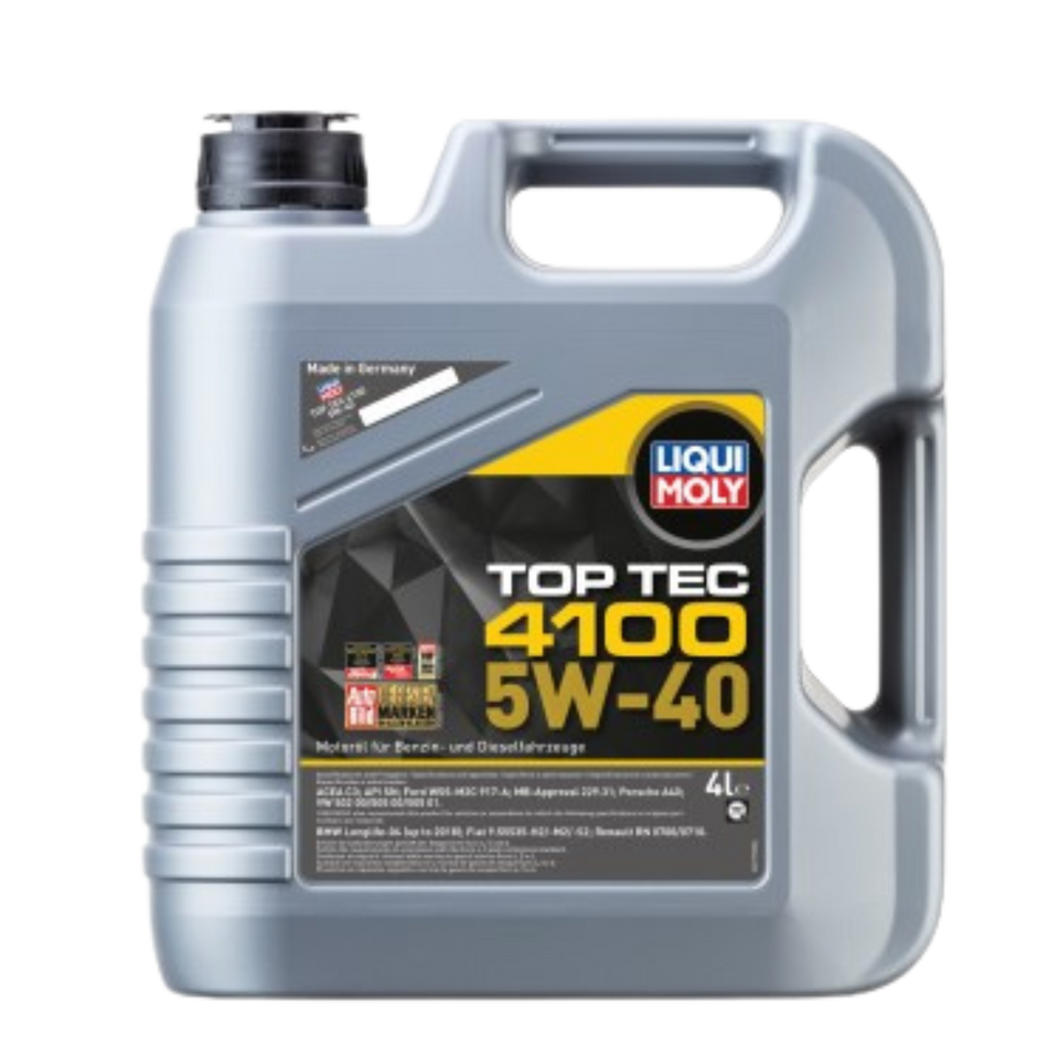 LIQUI MOLY Top Tec 4100 5W-40  (Extreme Power, Save Fuel)