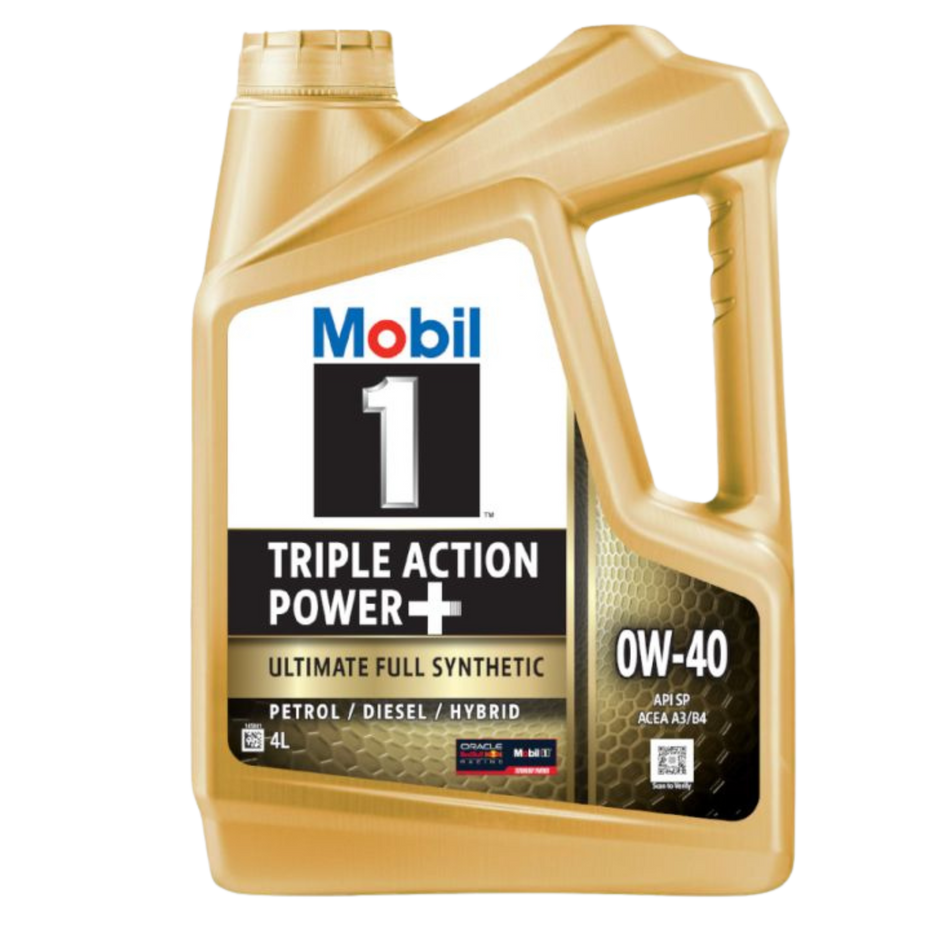 Mobil 1™ Triple Action Power+ 0W-40 (Ultimate Performance)